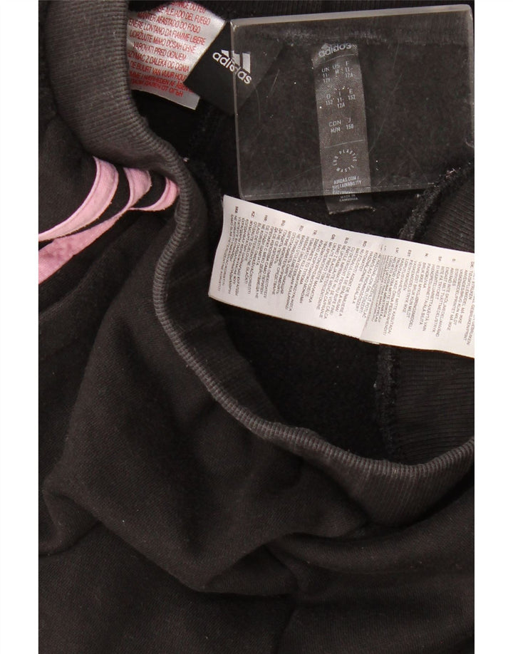 ADIDAS Pantalón Chándal Niña Joggers 11-12 Años Negro Algodón