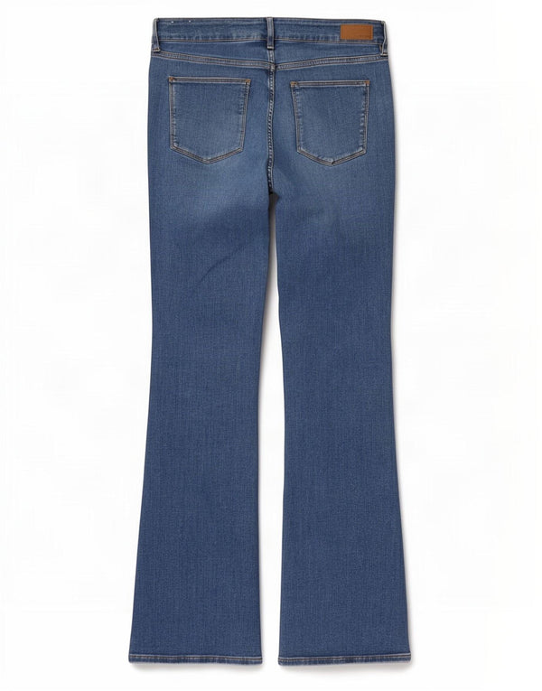 Vaqueros con corte bota Brooke para mujer de Fat Face UK 12 Medium W30 L31 Algodón azul