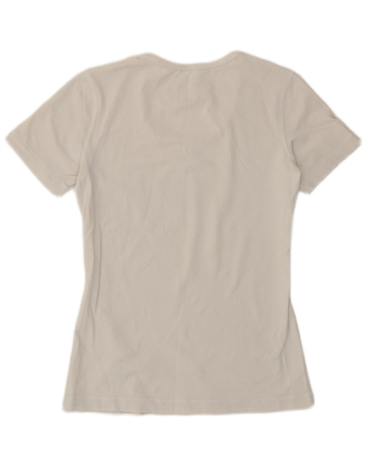 Champion Camiseta gráfica para mujer Top UK 12 Medium White