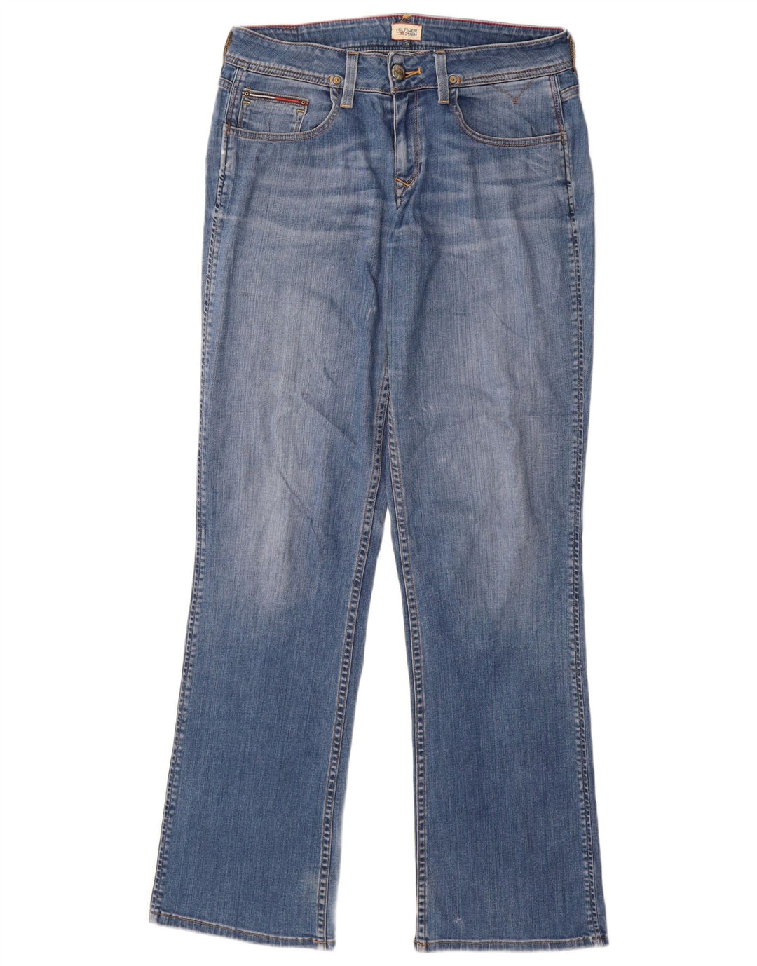 TOMMY HILFIGER Vaqueros Bootcut para Mujer W31 L34 Algodón Azul
