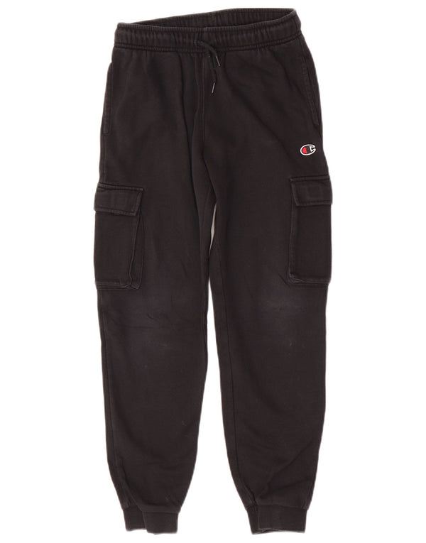 Champion Pantalones de chándal para niño Joggers 9-10 años Mediano Negro
