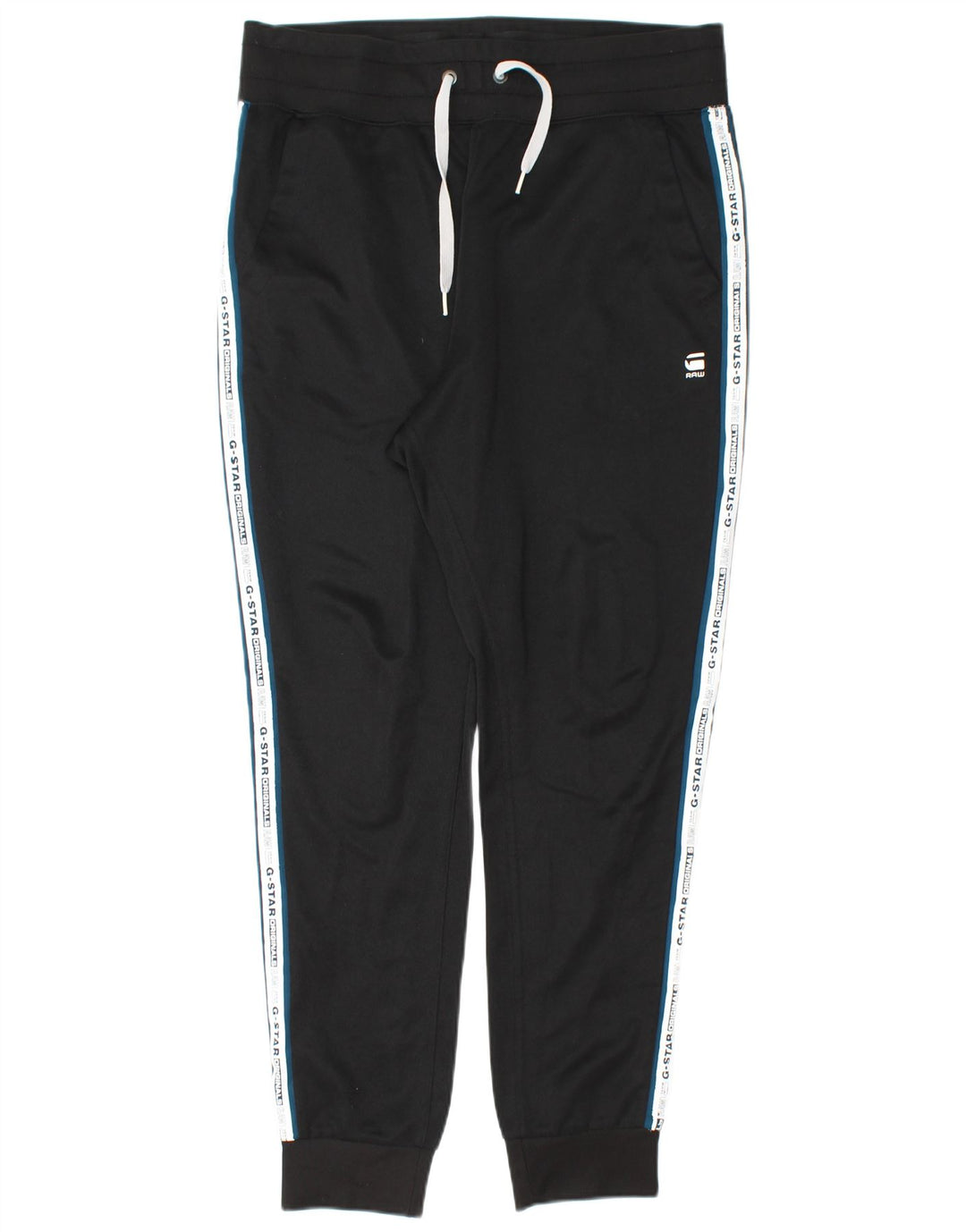 G-STAR Hombre Pantalones de chándal con estampado gráfico Joggers Large Black Colourblock