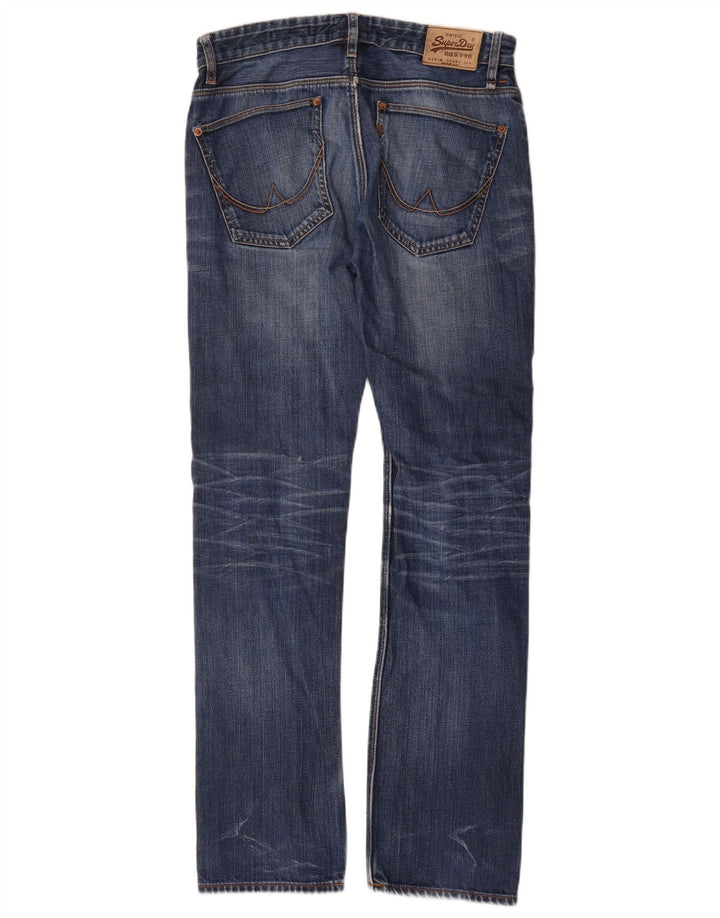 Vaqueros ajustados Superdry para hombre W30 L32 Algodón azul
