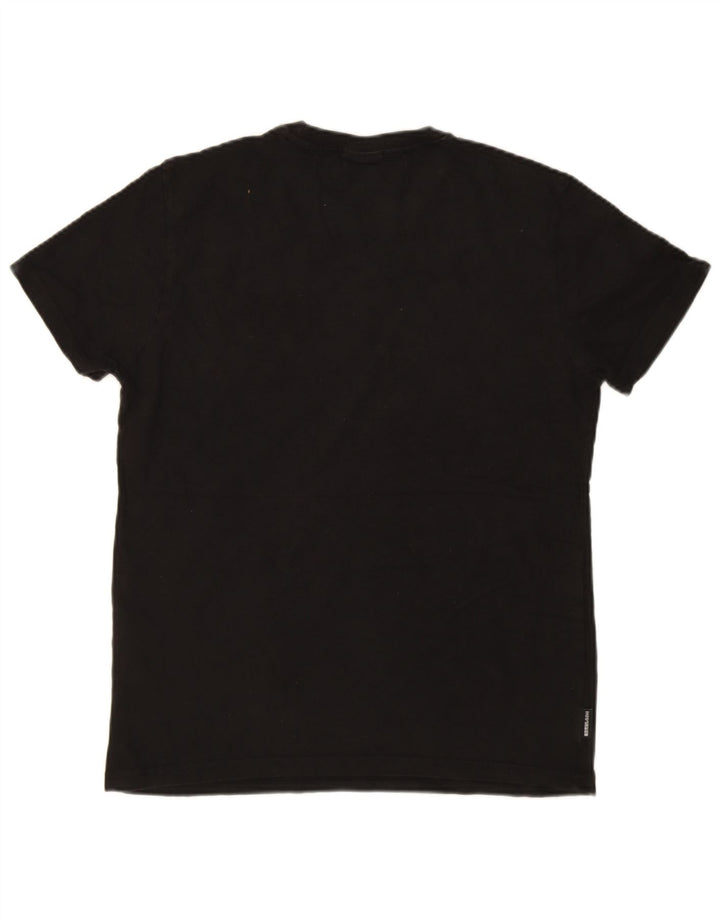 Superdry Camiseta para hombre Top Large Poliéster negro