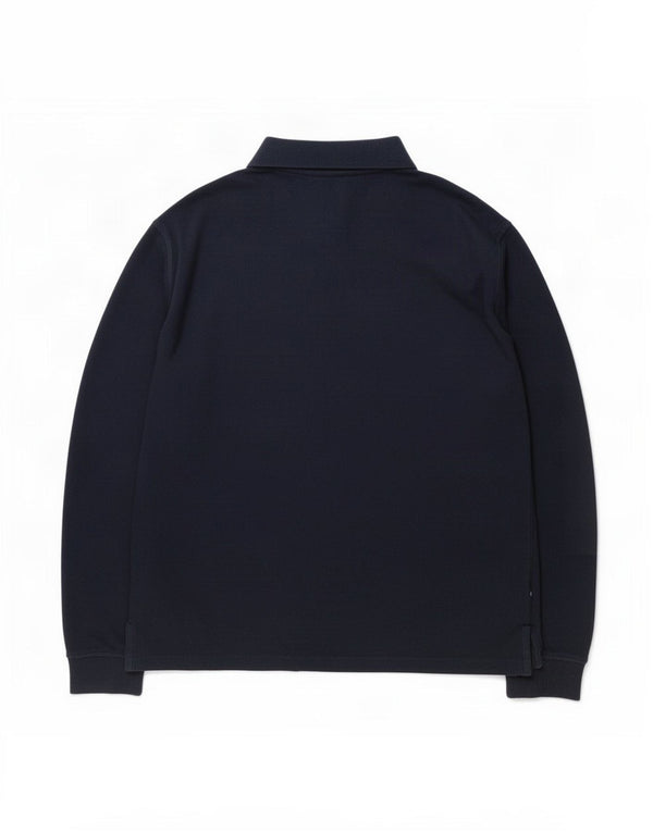 James Pringle Hombre Polo Neck Sudadera Jumper XL Azul Marino Algodón