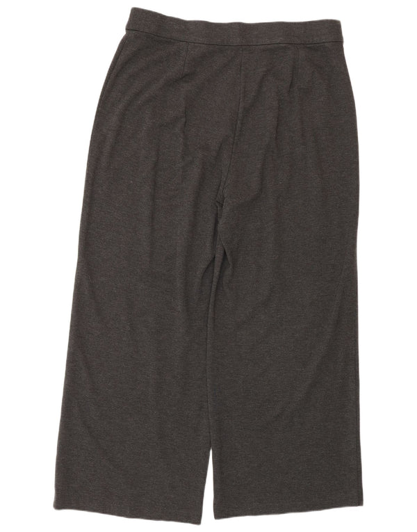 Marks & Spencer Pantalones anchos para mujer UK 18 XL W34 L28 Poliéster gris