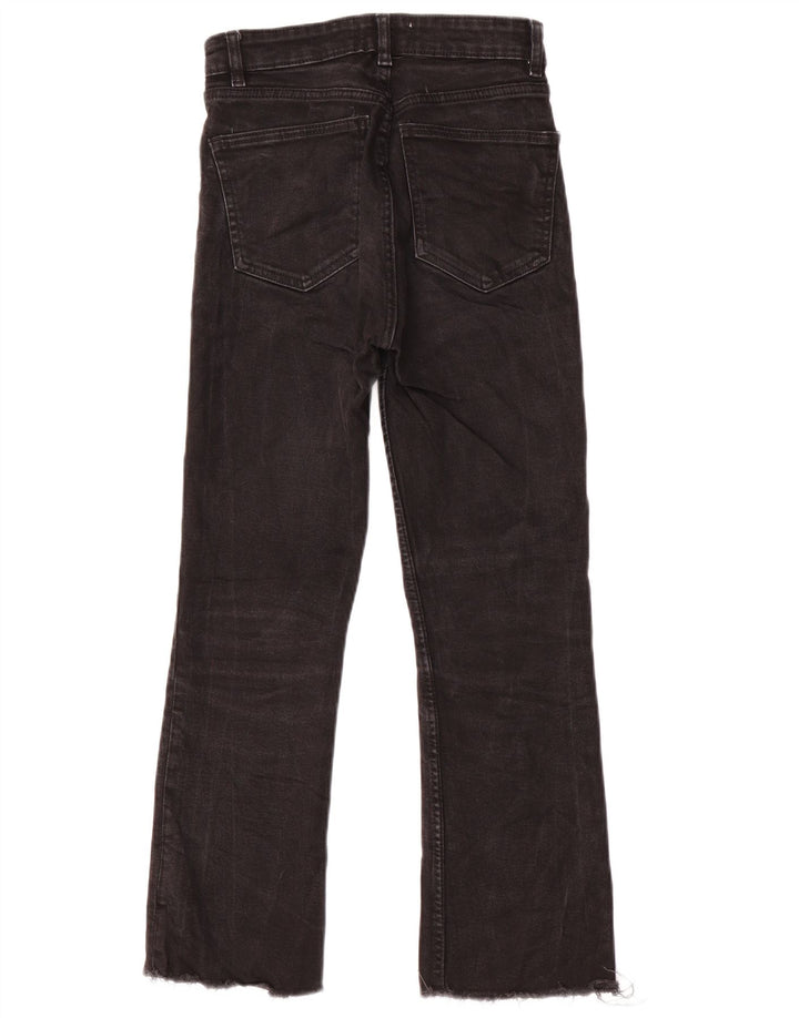 Zara Vaqueros Bootcut Mujer EU 36 XS W26 L25 Negro