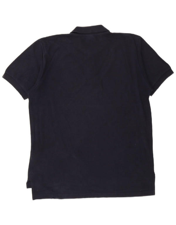 Polo Reebok Hombre Grande Azul Marino Algodón