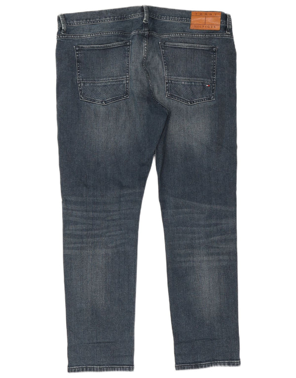 Tommy Hilfiger Vaqueros ajustados Layton para hombre W38 L30 Algodón azul