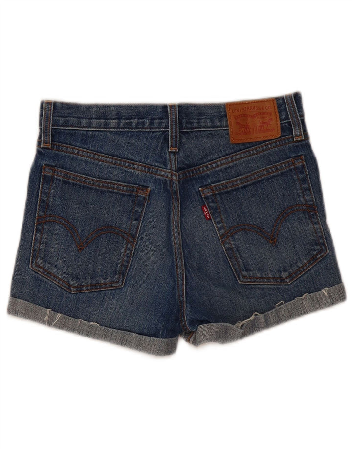 Shorts Vaqueros Levi's Mujer W26 Small Azul Algodón