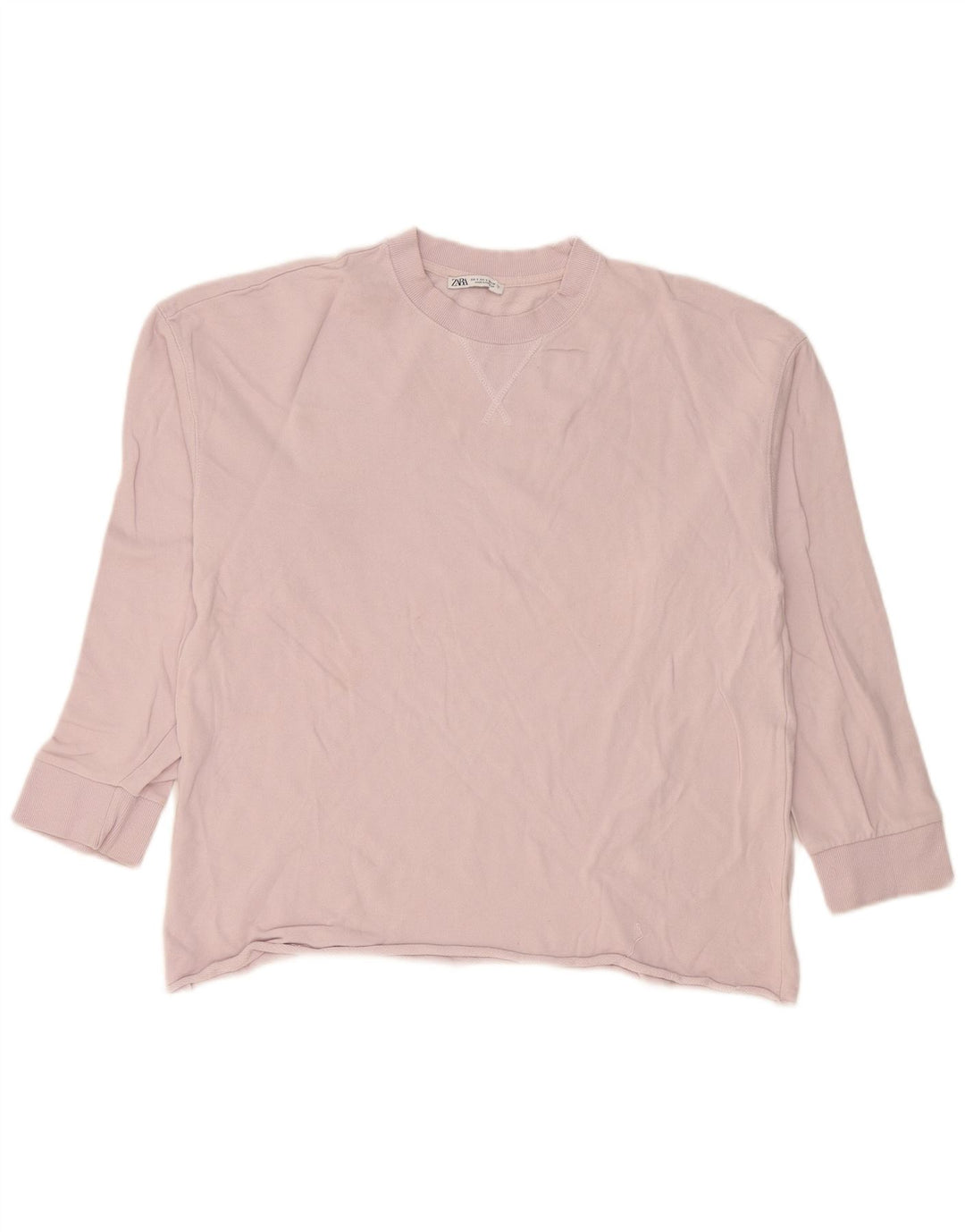 Zara Hombre Sudadera Jumper Small Rosa