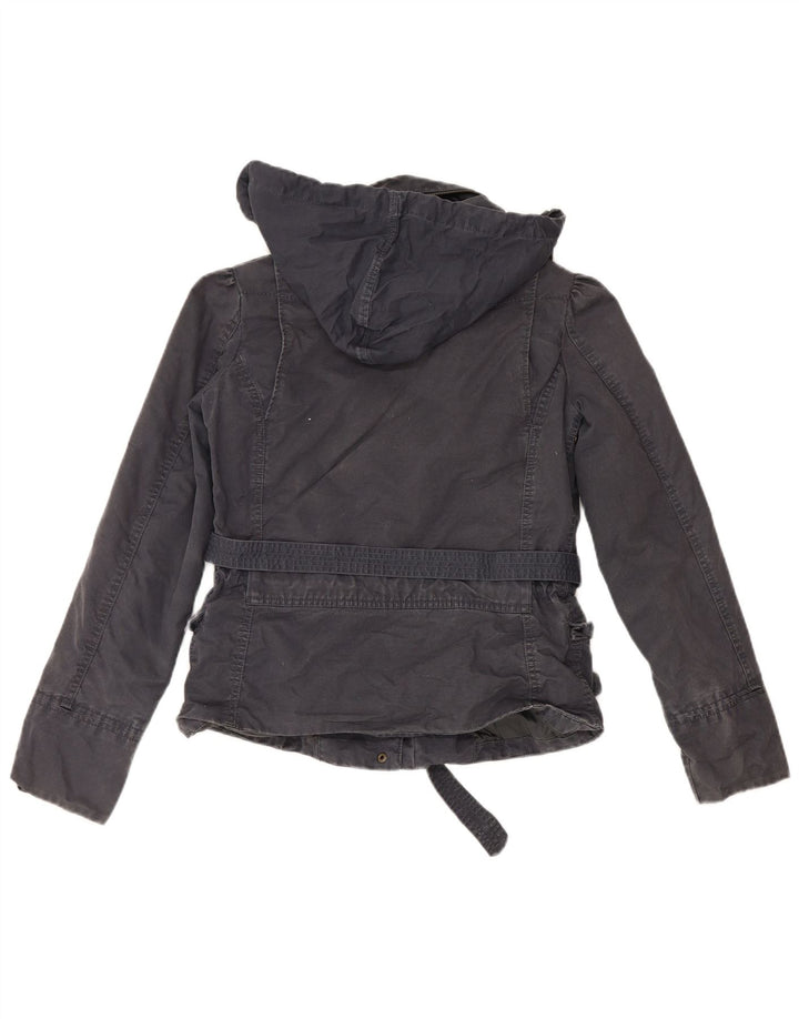 Levi's Chaqueta utilitaria con capucha para mujer Reino Unido 14 Algodón azul marino mediano