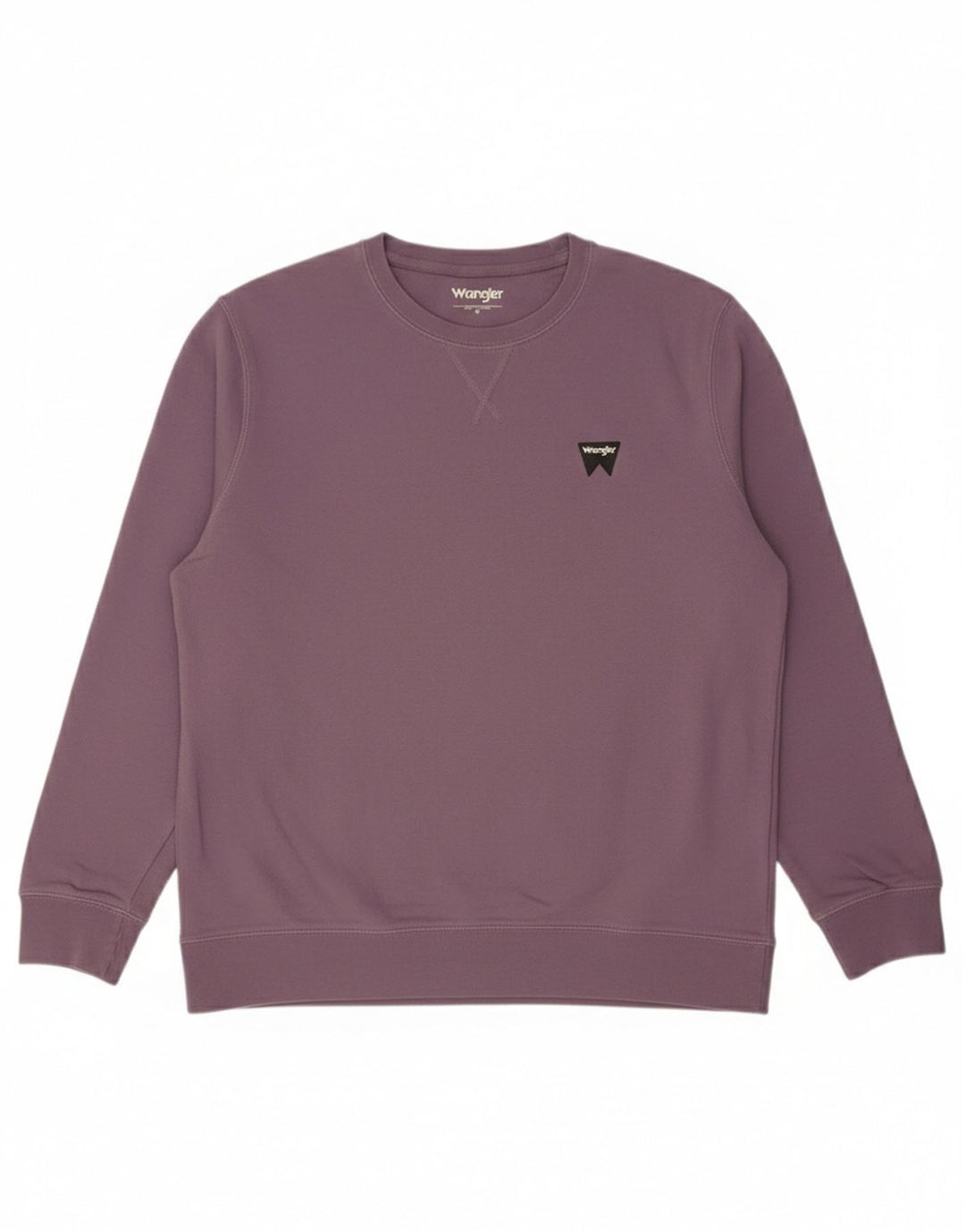 Wrangler Hombre Sudadera Jumper Medium Morado Algodón