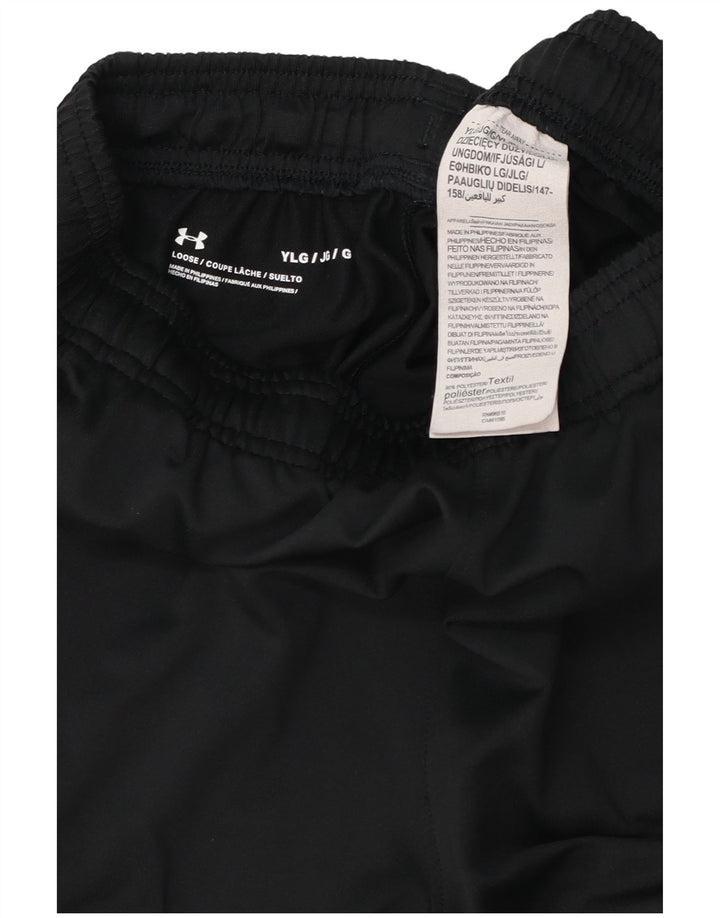 Under Armour Pantalones de chándal para niño 11-12 años Grande Negro Poliéster