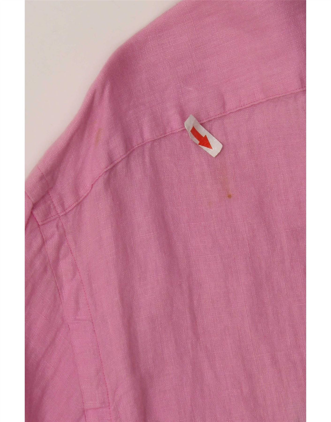 Camisa Polo Ralph Lauren Hombre Lino Rosa Medio