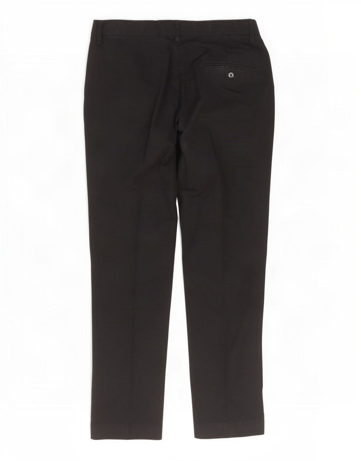 Marks & Spencer Pantalón de traje regular para hombre W34 L31 Poliéster negro