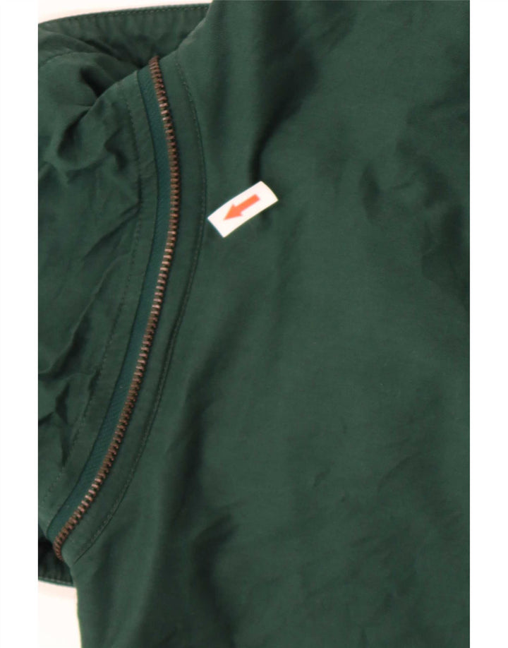 Marlboro Mens Bomber Jacket IT 50 Large Verde Colorblock Algodón