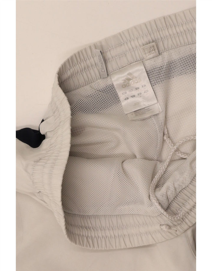 ADIDAS Mens Clima 365 Sport Shorts Small  White Colourblock Polyester
