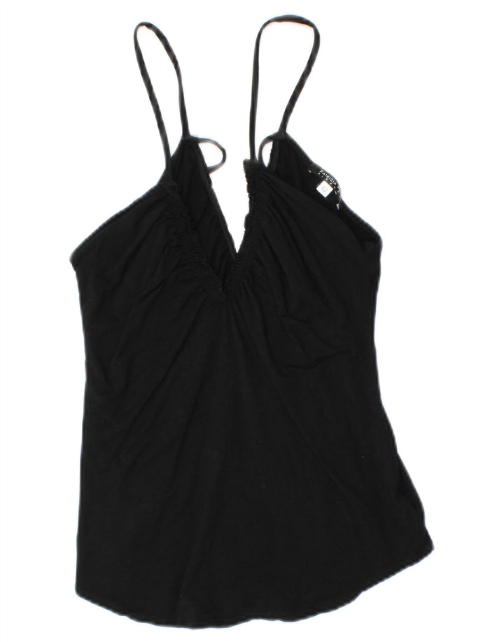Patrizia Pepe Firenze Top Cami Mujer IT 42 Mediano Negro