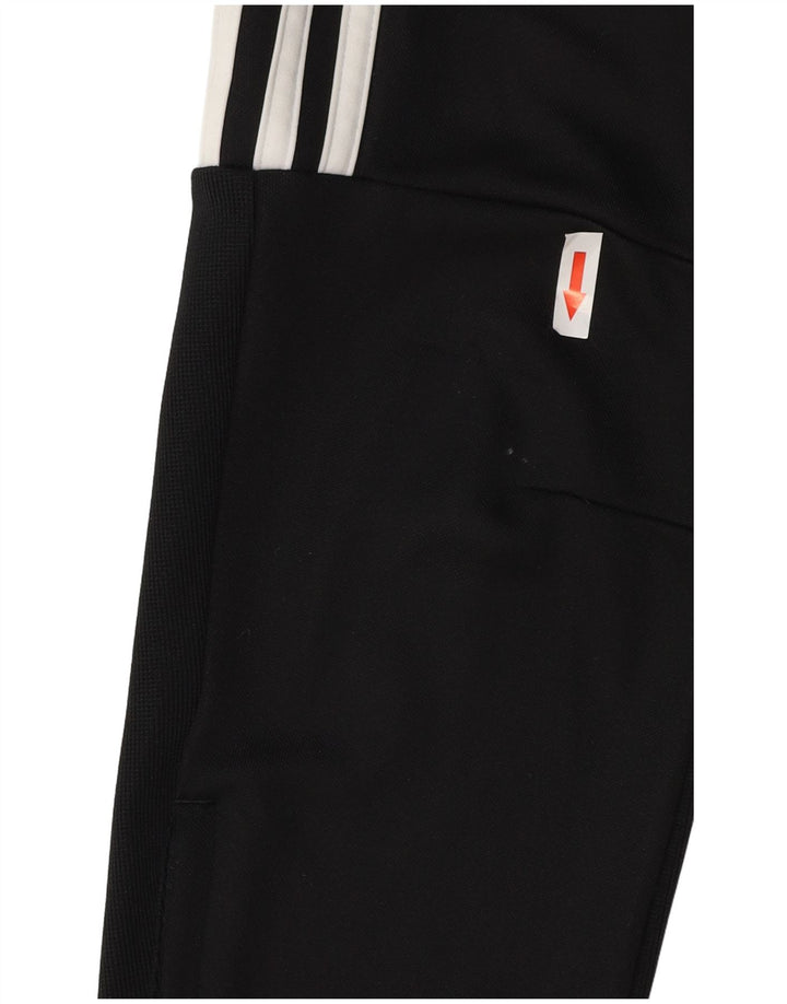 Adidas Chicos Climalite Chándal Pantalones 11-12 Años Mediano Negro Poliéster
