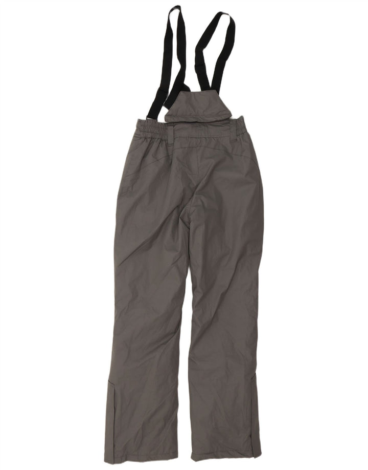 MOUNTAIN WAREHOUSE Pantalones de esquí con peto para mujer UK 8 Small Gris Poliéster