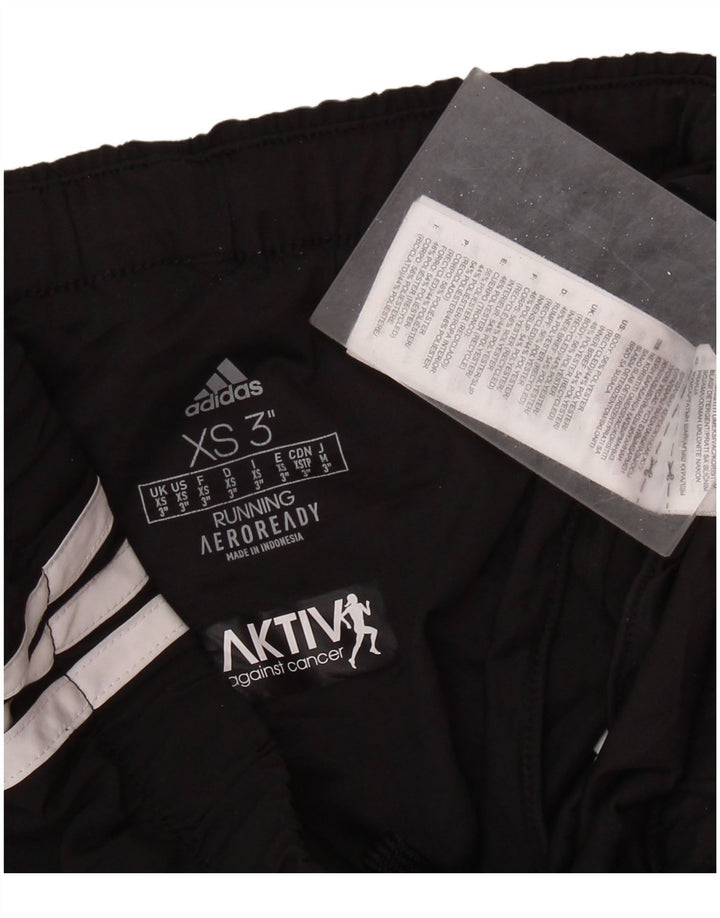 ADIDAS Pantalones cortos deportivos Aeroready para mujer UK 6 XS Poliéster negro
