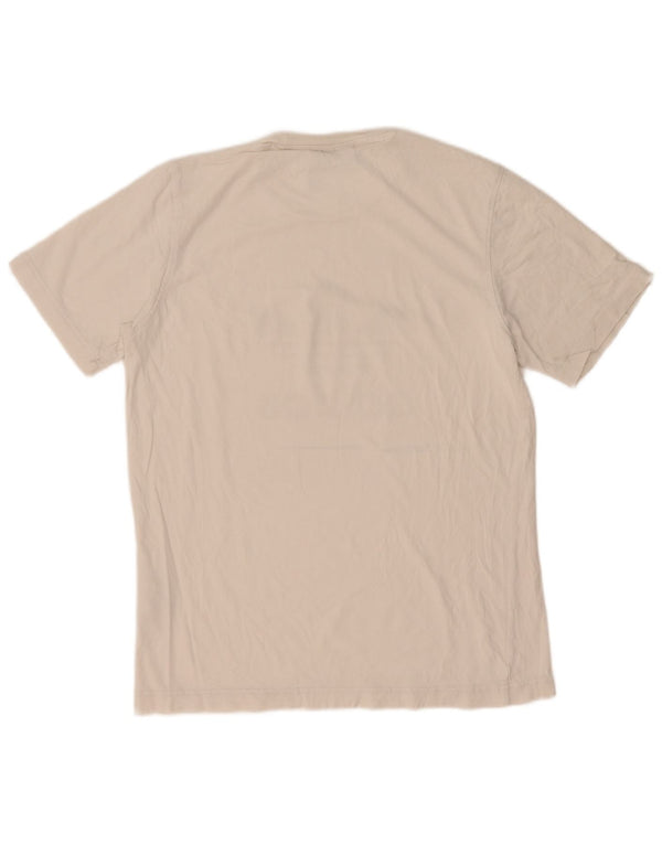 Adidas - Camiseta gráfica para hombre, talla pequeña, algodón blanco