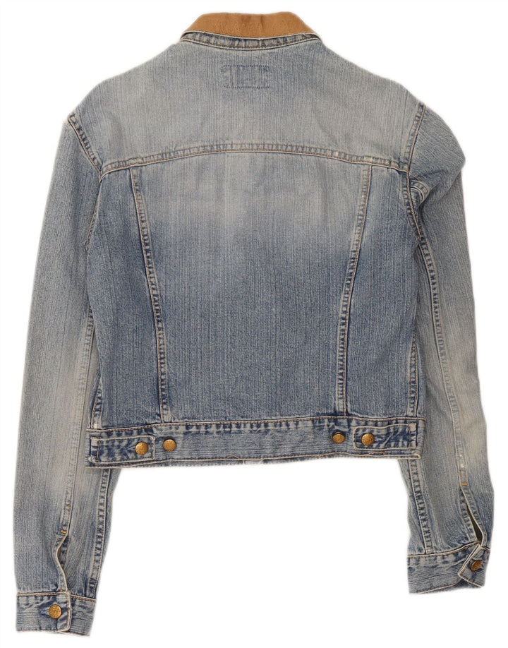 Chaqueta vaquera corta para mujer Swish UK 44 Azul medio