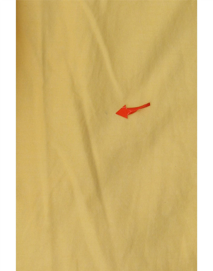 Camisa Hollister Hombre Algodón Amarillo Medio