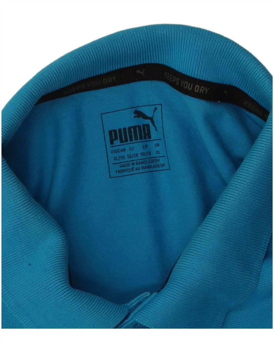 Polo Puma Hombre XL Algodón Azul