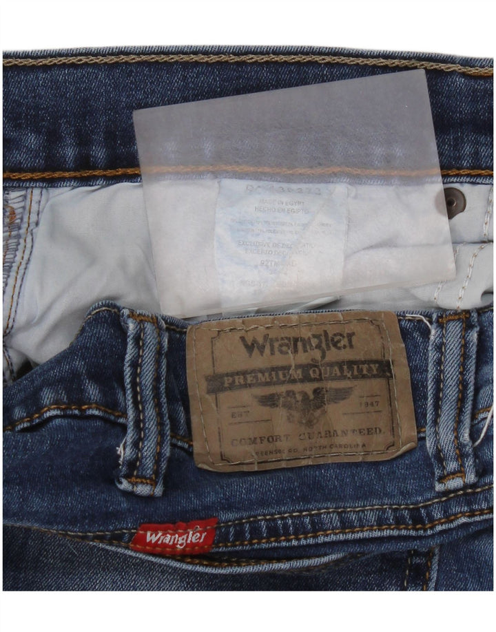 Vaqueros Wrangler Mujer Rectos 34 L32 Algodón Azul