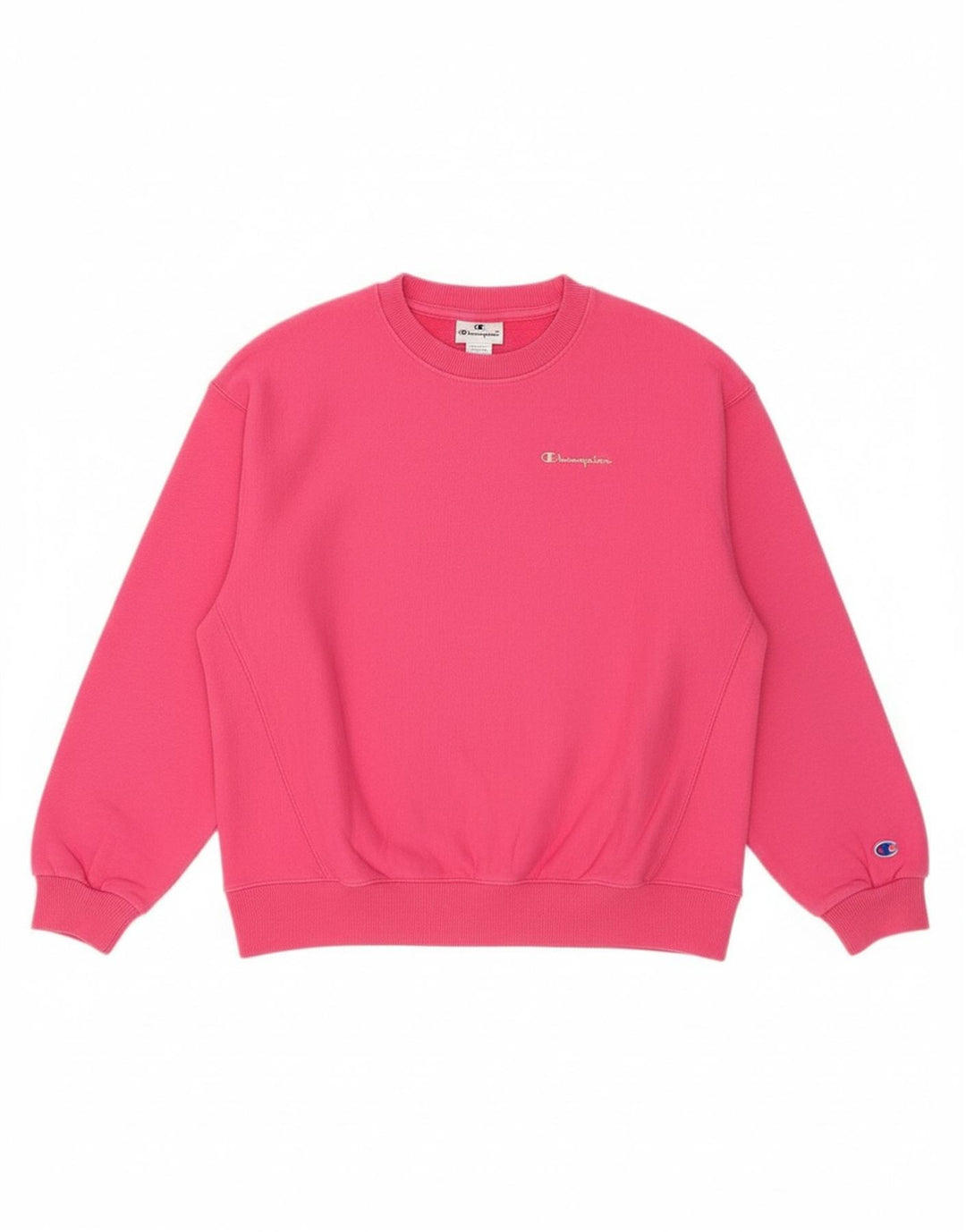 Champion Sudadera estampada para niñas 9-10 años Algodón rosa medio