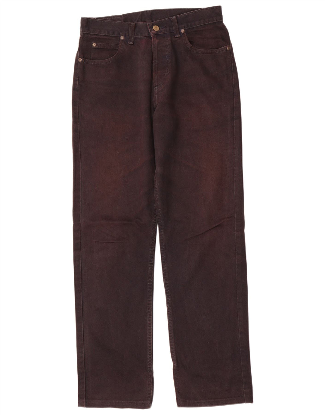 Vaqueros rectos Lee para hombre W30 L34 Algodón negro