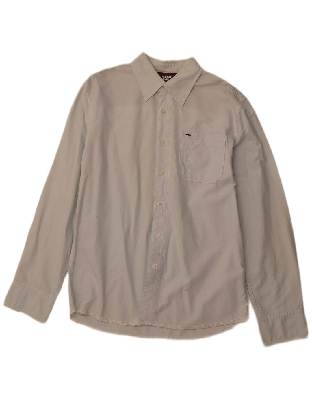 TOMMY HILFIGER Camisa para hombre Grande Verde Algodón
