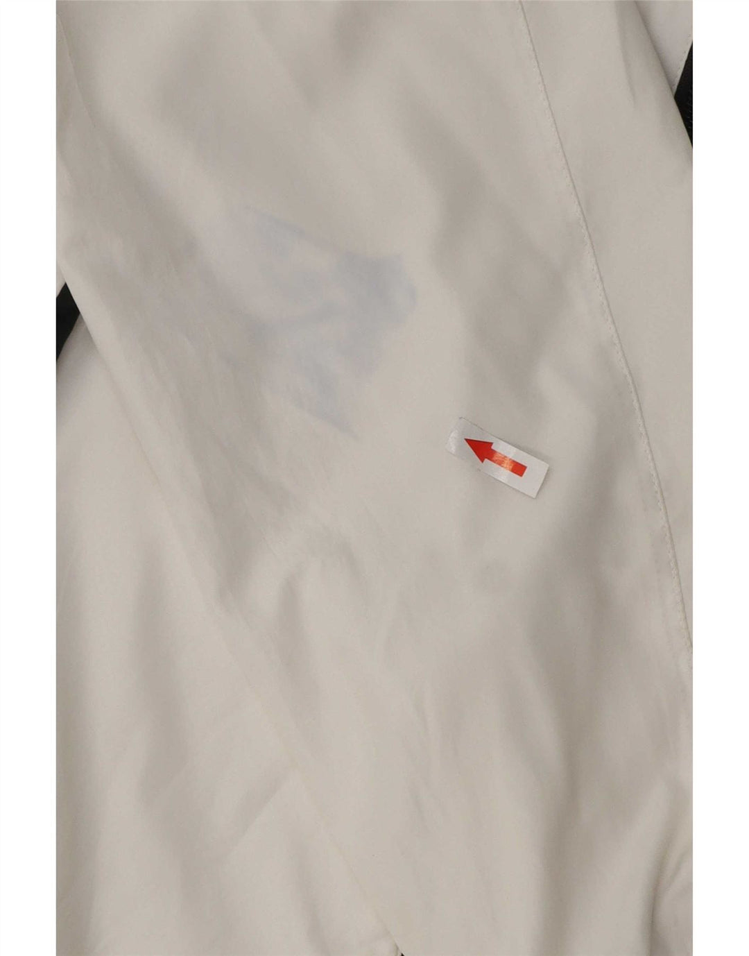 Chaqueta superior de chándal Nike para hombre, poliéster con bloques de color blanco pequeño