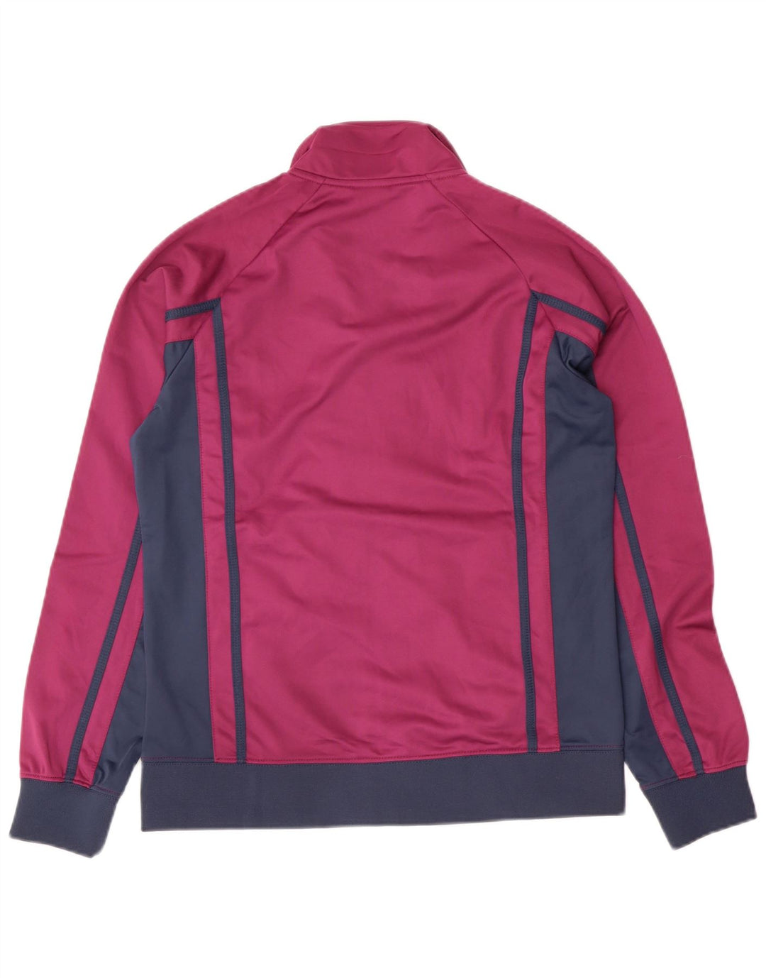 ASICS Chaqueta de chándal para mujer UK 40 Grande Púrpura Colorblock Poliéster