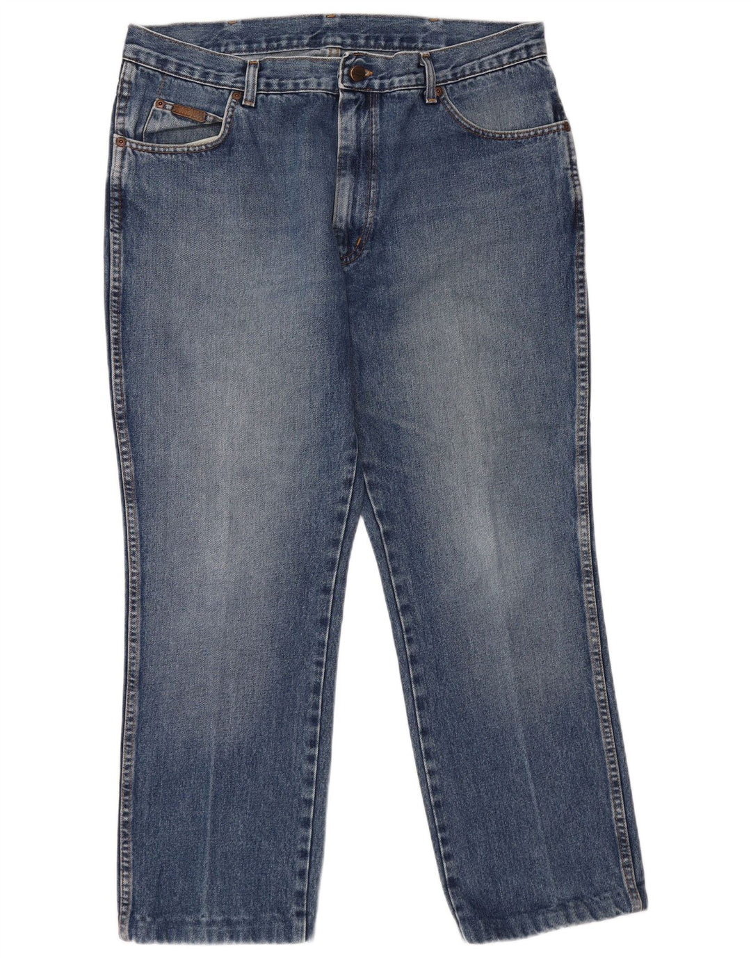 Wrangler Vaqueros Rectos Texas Para Hombre W38 L30 Algodón Azul