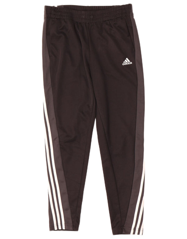 Adidas Pantalones de chándal para mujer UK 12/14 Medium Black Colourblock