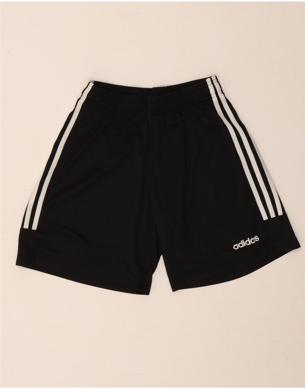 Adidas Mujer Climalite Sport Shorts UK 12 Medio Negro Poliéster