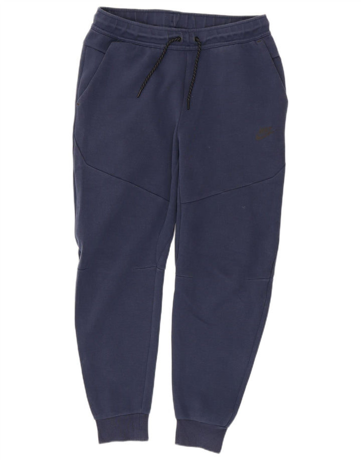 Pantalón De Chándal Nike Hombre Joggers Medium Azul Marino Algodón