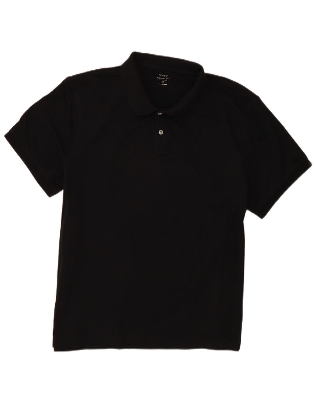 J. Crew Polo para hombre 2XL Algodón negro