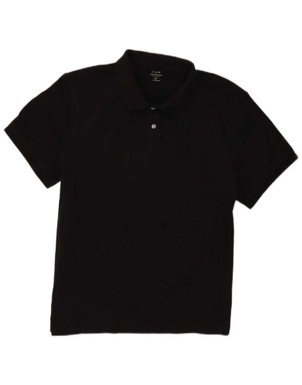 J. Crew Polo para hombre 2XL Algodón negro