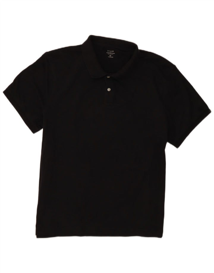J. Crew Polo para hombre 2XL Algodón negro