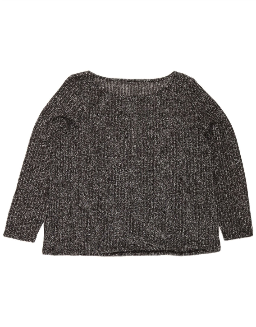 MARKS & SPENCER Blusa para mujer Top UK 20 2XL Poliéster moteado gris