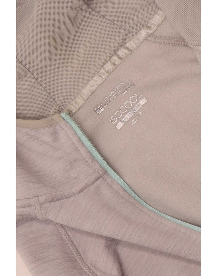 Chaqueta superior de chándal IsoCool para mujer de Mountain Warehouse UK 40 Gris medio
