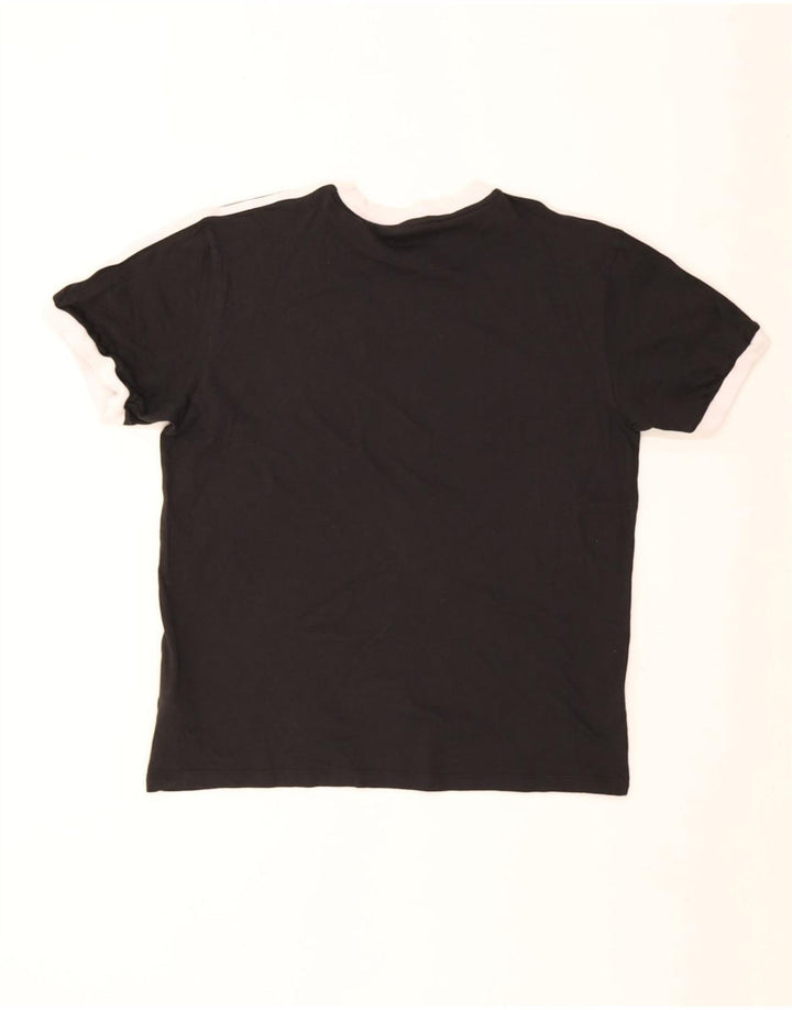 Camiseta Adidas Hombre Top Medium Negro Algodón
