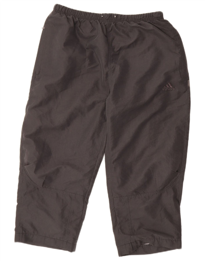 Adidas Mens Capri Chándal Pantalones Grande Gris