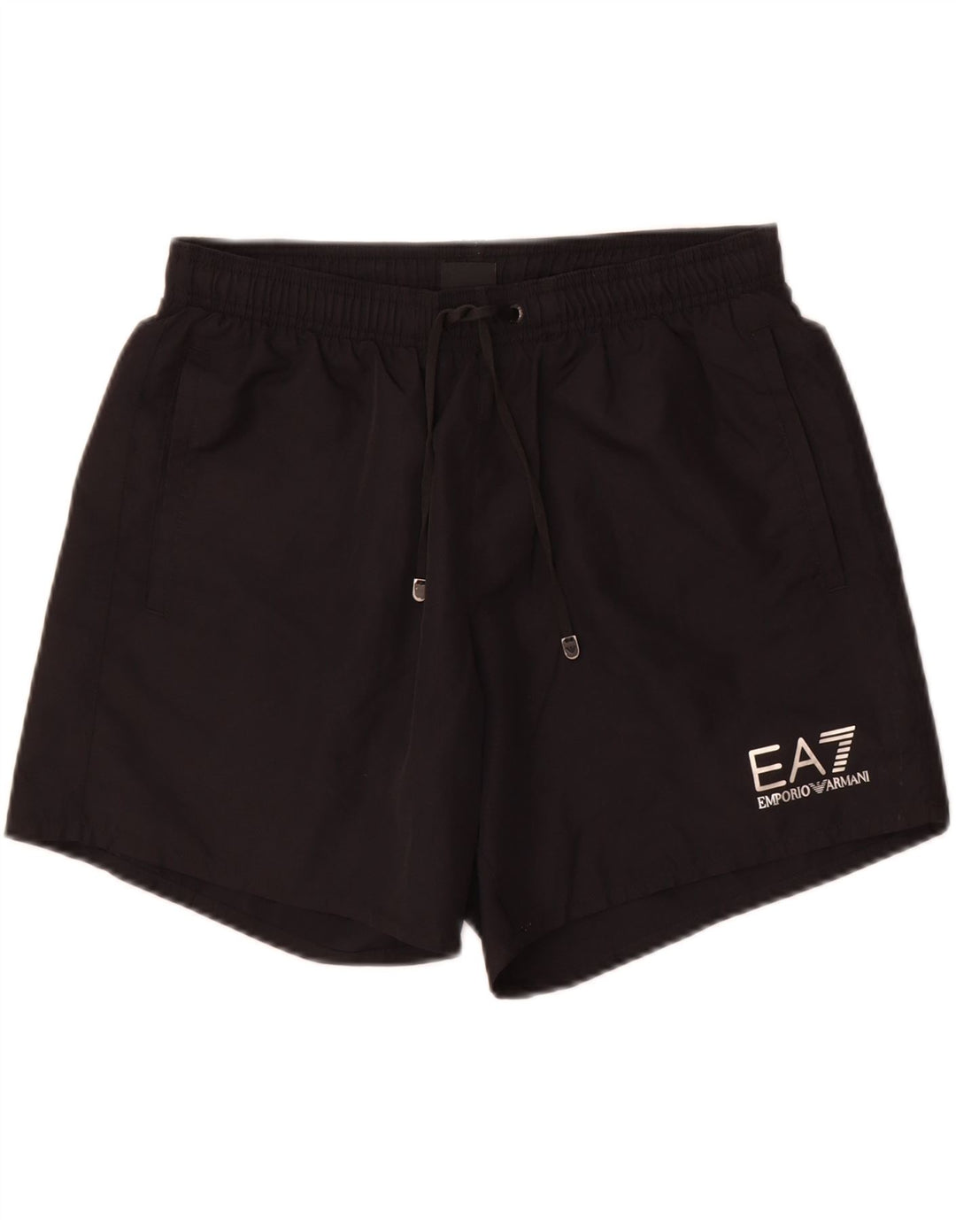 Emporio Armani Hombre Bañador Shorts Grande Negro