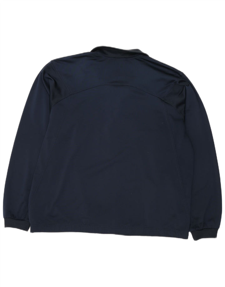 ADIDAS Chaqueta de chándal para hombre UK 44/46 Grande Azul marino Poliéster