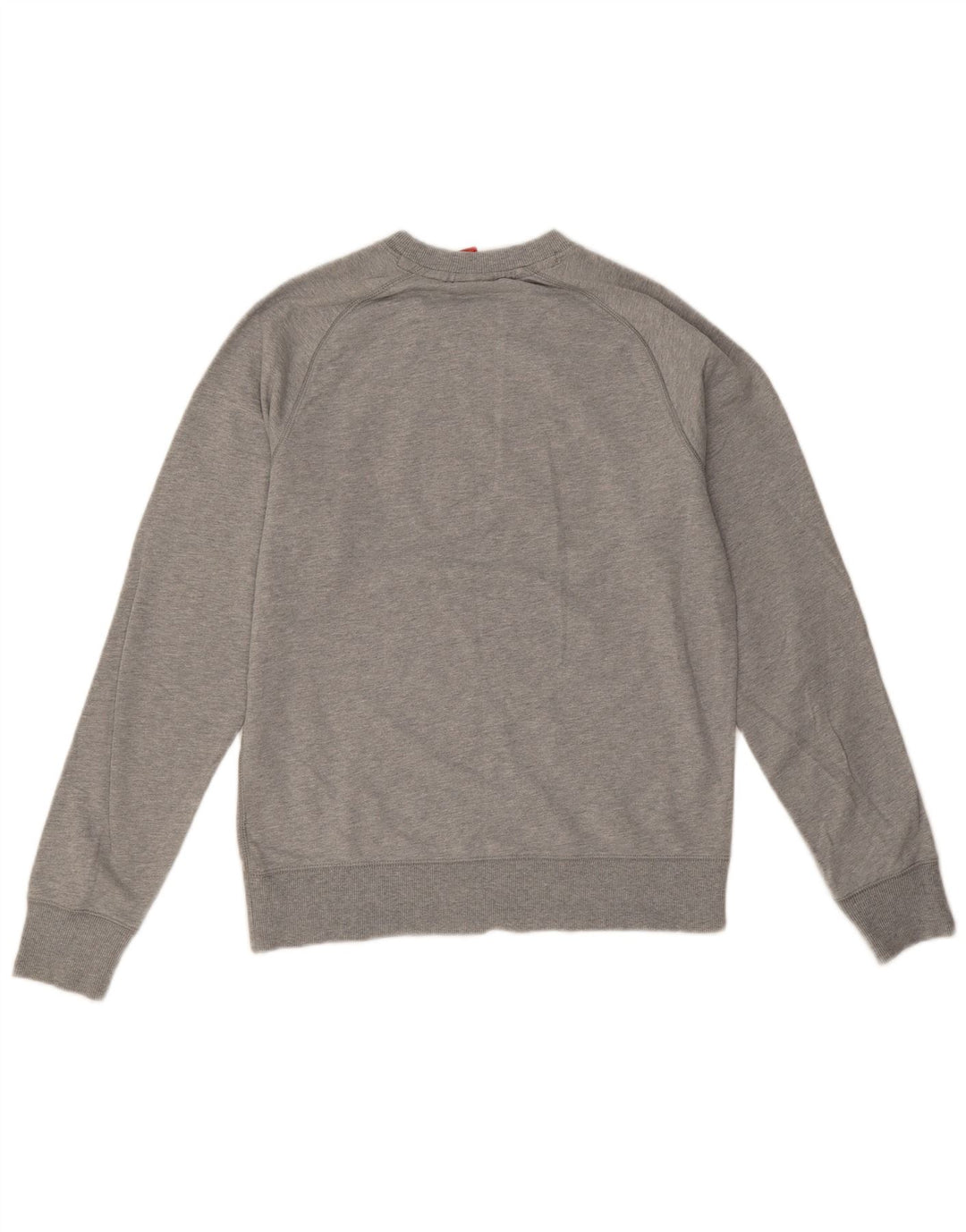 Nike Hombre Sudadera Gráfica Jersey Pequeño Gris Moteado